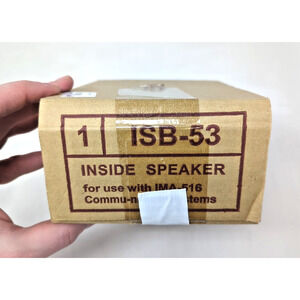 NEW NuTone ISB-53 Indoor Intercom Speaker for IMA-516, Commu-ni-com ISB53